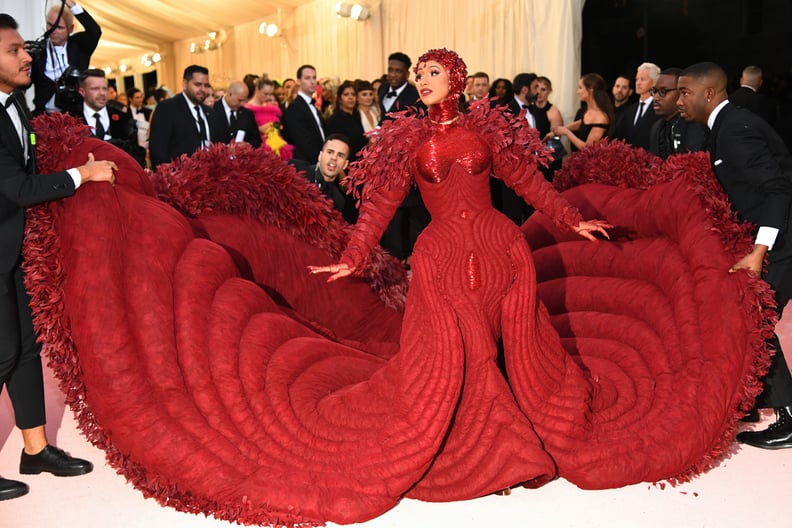 Cardi B's Quilted Thom Browne Dress at the 2019 Met Gala