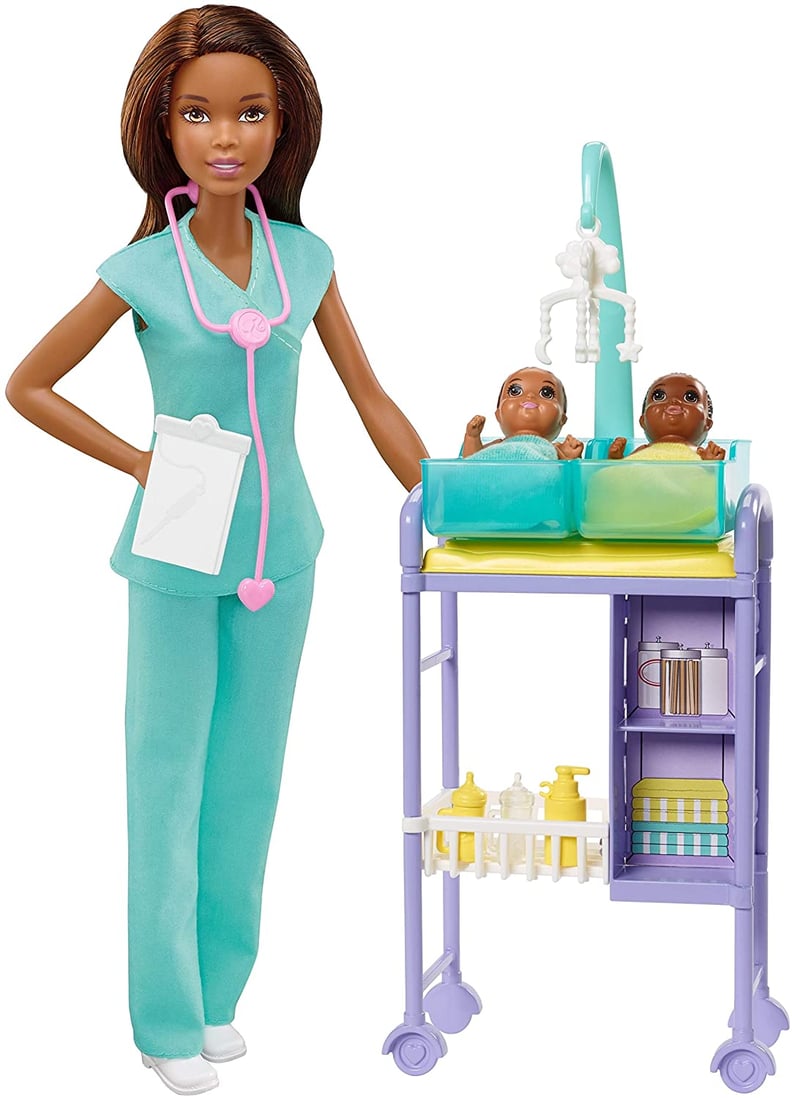A Cool Doll: Barbie Baby Doctor Playset