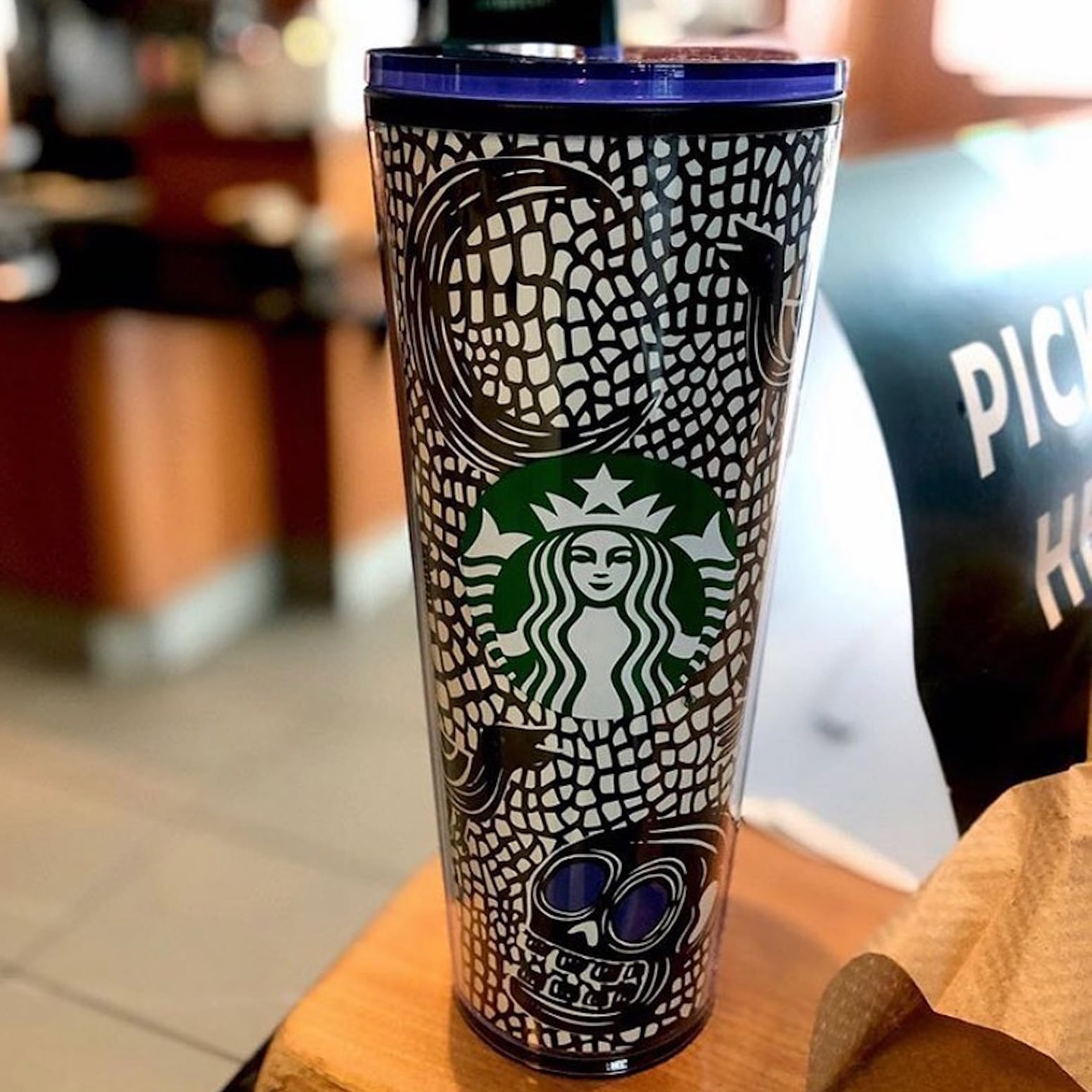 starbucks halloween 2020 Starbucks Spiked And Glow In The Dark Tumblers For Halloween Popsugar Food starbucks halloween 2020