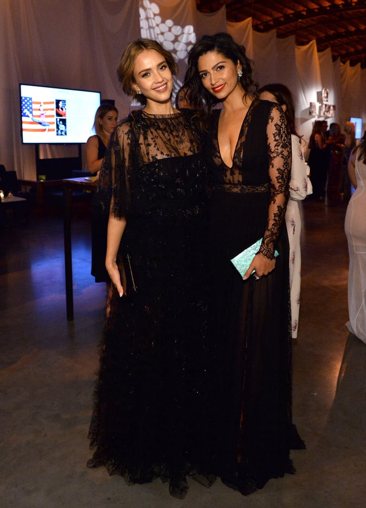 Pictured: Jessica Alba and Camila Alves