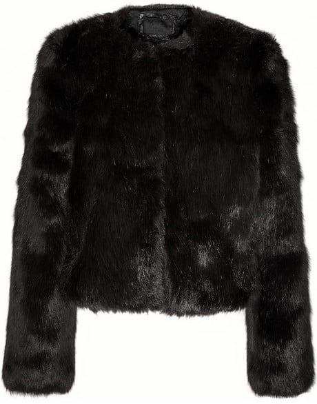 Karl Lagerfeld Eveline faux fur jacket ($545) | Fall Coat Trends 2014 ...