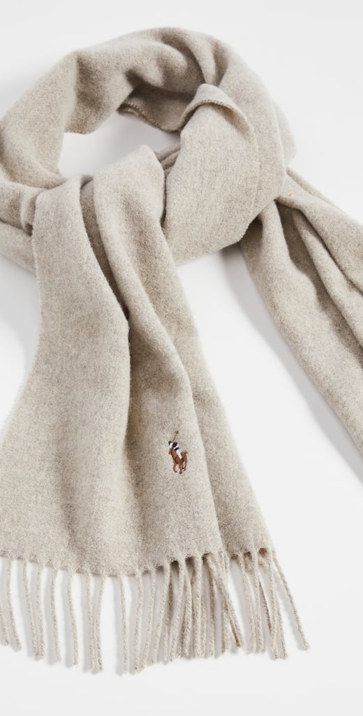 A Cold-Weather Essential: Polo Ralph Lauren Signature Italian Virgin Wool Scarf