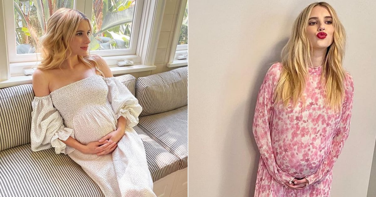 9 of Emma Roberts’s Romantic Maternity Dresses, Still Available and Ready to Shop