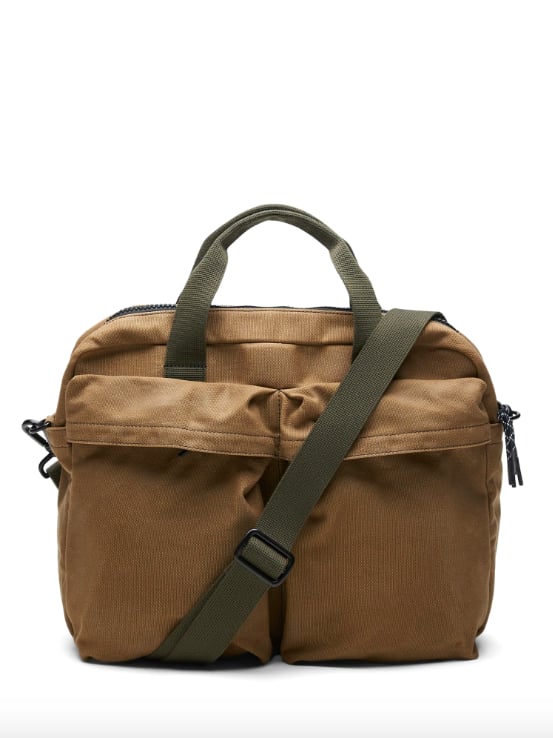 Waxed Canvas Briefcase The Best Gifts For Him From Banana Republic