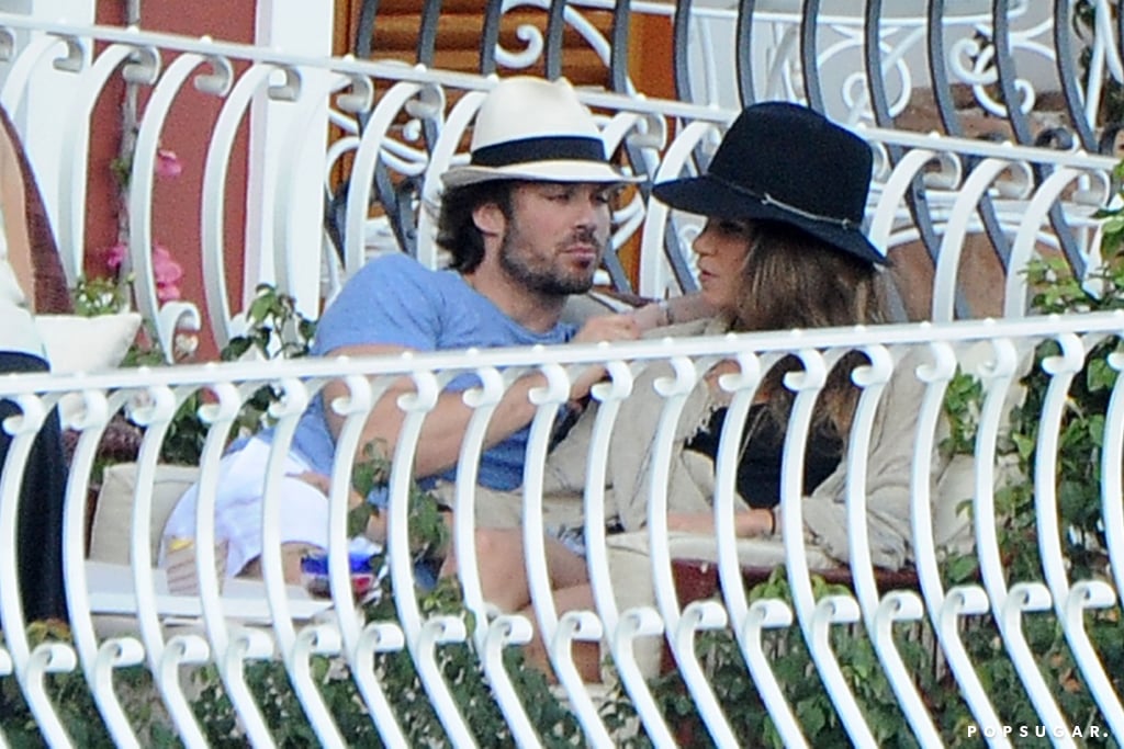 Ian Somerhalder and Nikki Reed Show PDA in Italy | Pictures