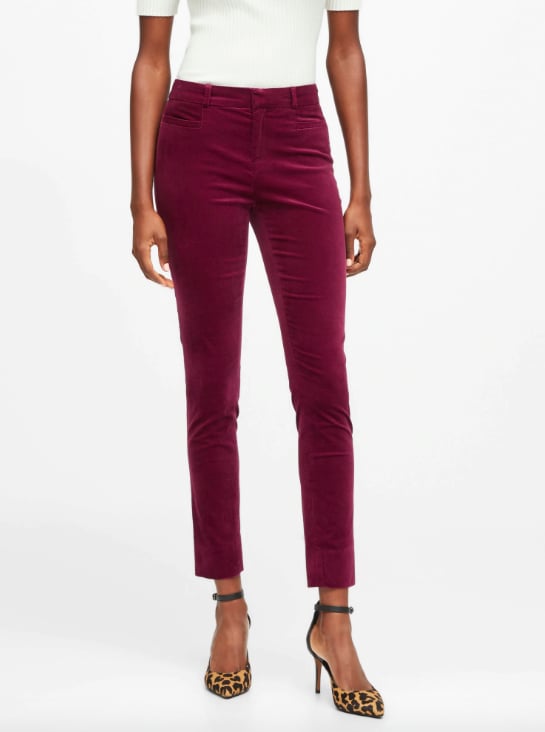 Modern Sloan Skinny-Fit Velvet Pant