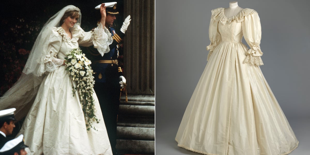 Princess Diana's Wedding Dress Display at Kensington Palace | PS Fashion