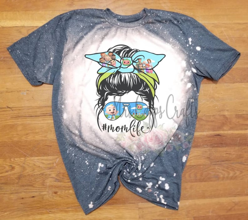 Mrs Capps Crafts Mom Life CoComelon Shirt