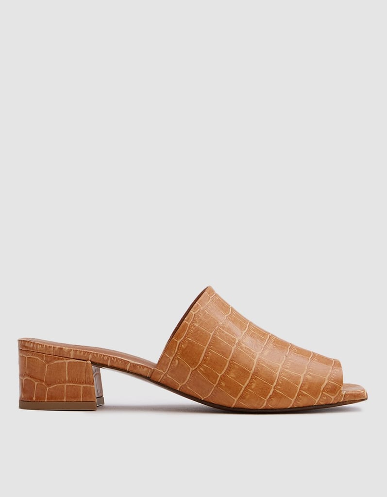 gigi croc platform mule