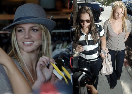 Britney Shopping For Sunglasses 