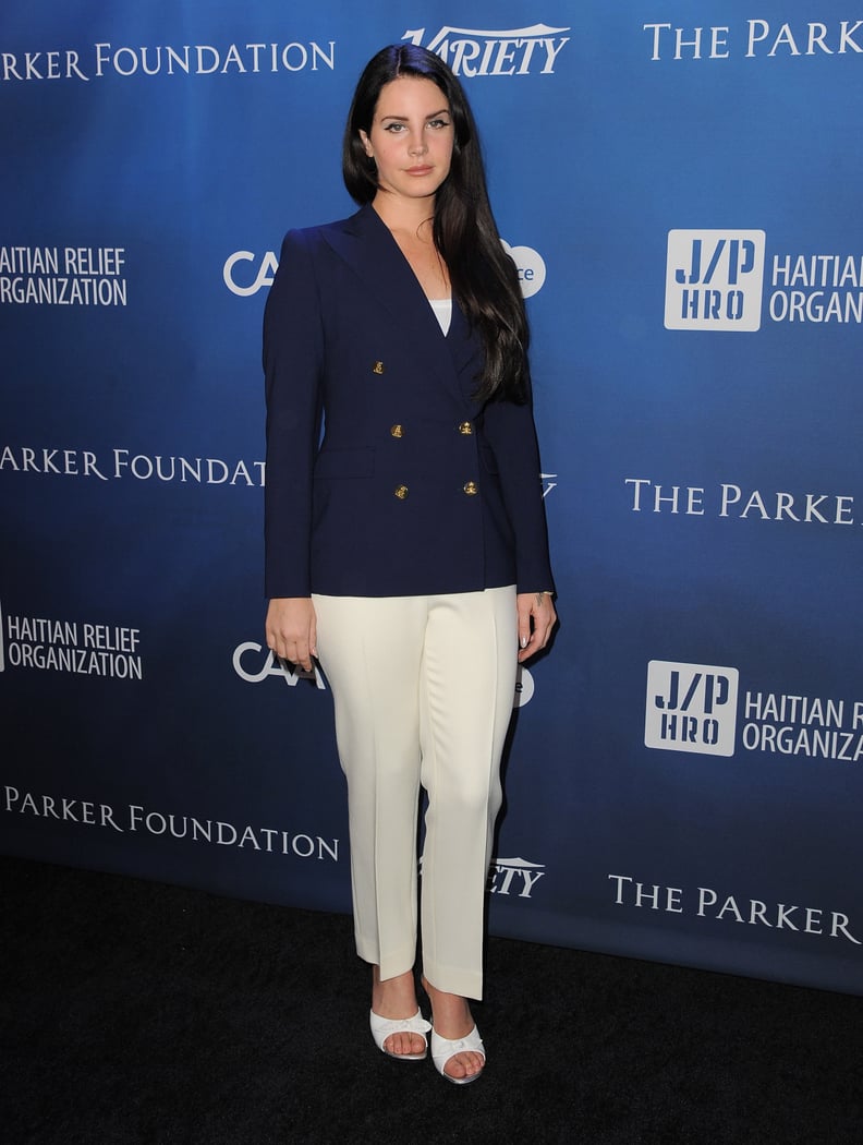 Lana Del Rey at Sean Penn's Help Haiti Gala