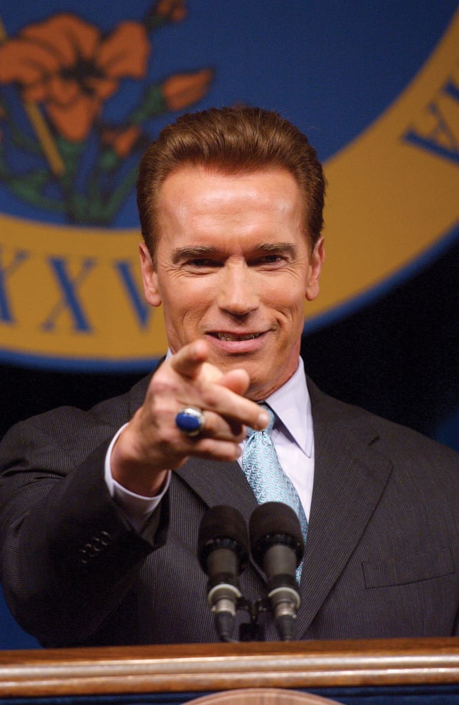 Arnold Schwarzenegger earned the nickname "Governator."