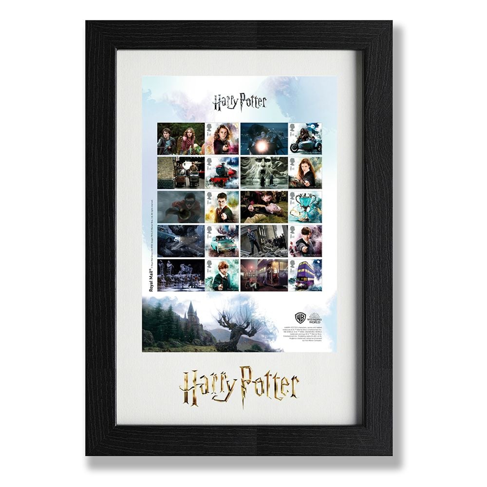 Harry Potter Framed Collector Sheet