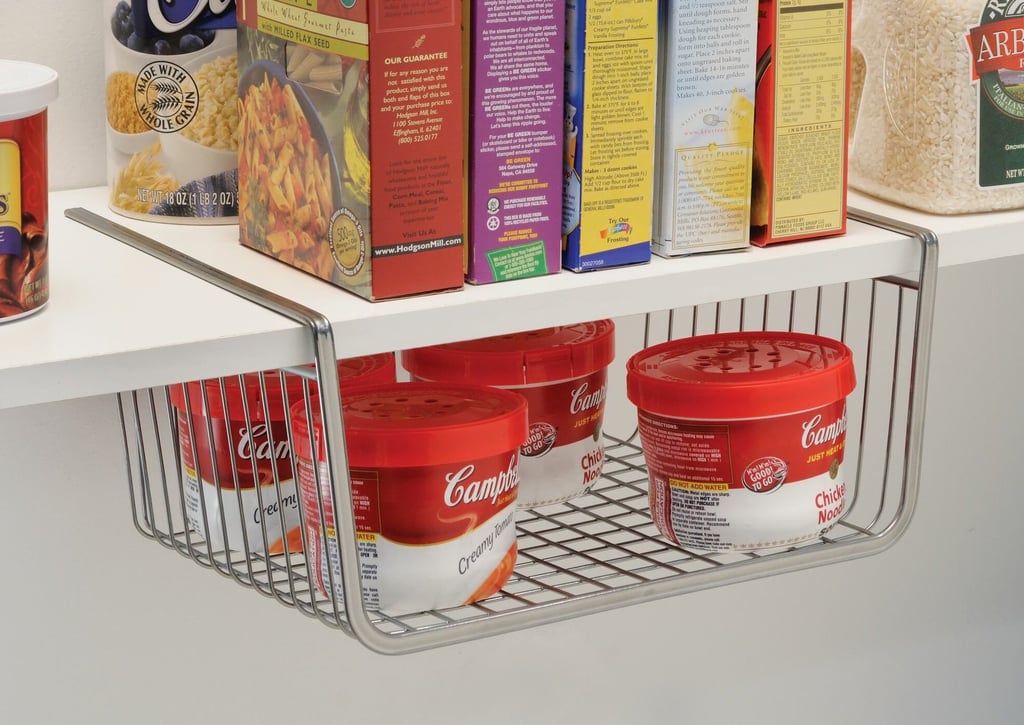 Eisenman Kitchen Pantry Under Shelf Basket