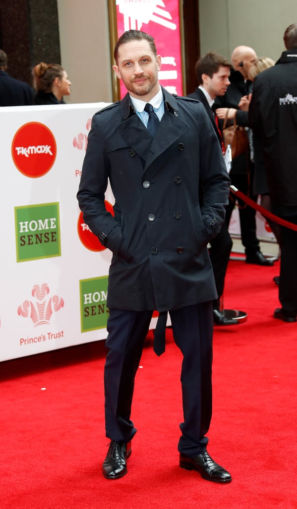 Tom Hardy at The Prince's Trust Awards 2018