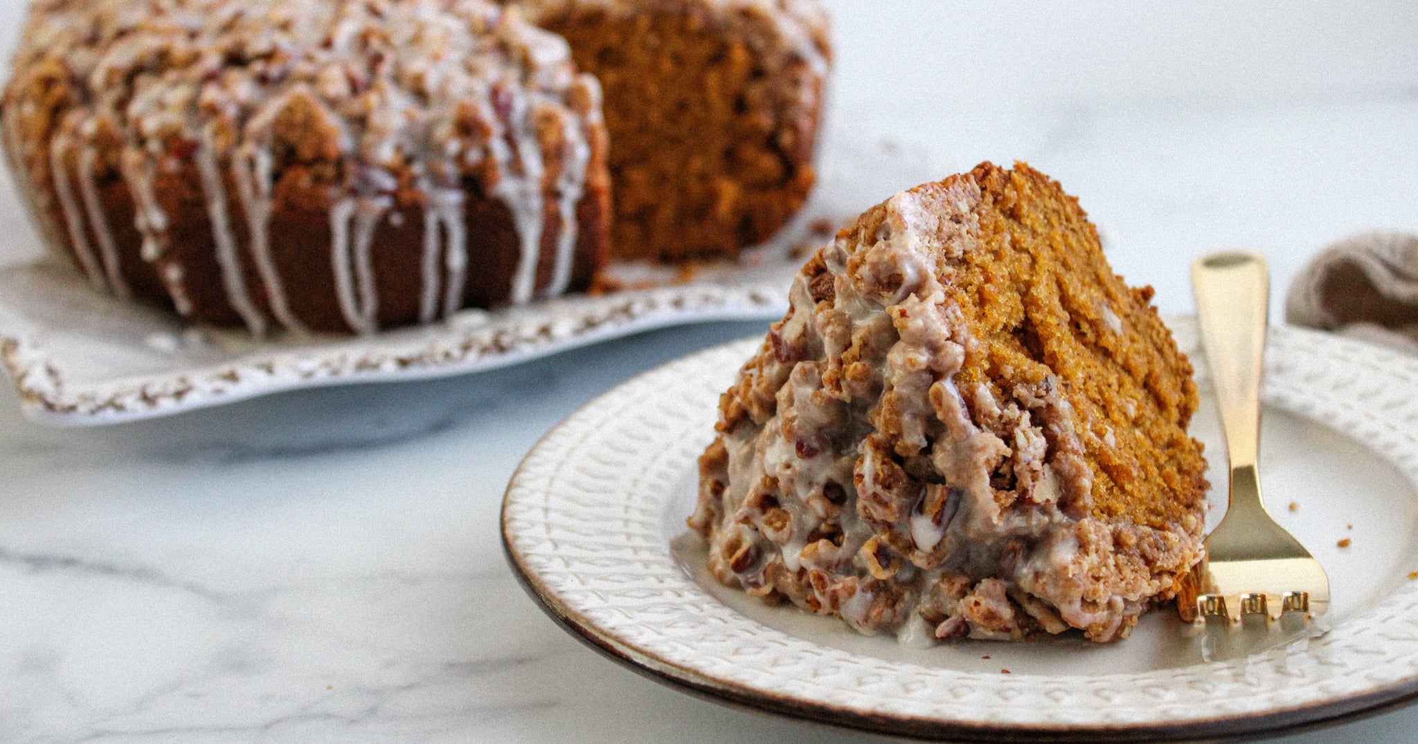 This Pumpkin Crumb Cake Was Inspired by the Entenmann's Classic