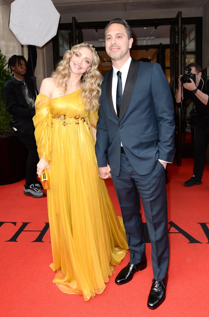 Amanda Seyfried and Thomas Sadoski at the 2018 Met Gala