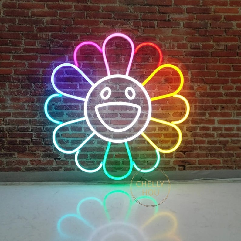 Flower Neon Sign