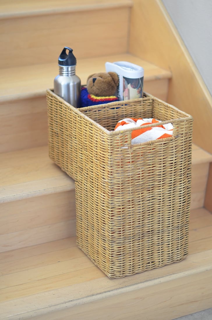 Kouboo Wicker Step Basket (50) Stair Baskets For Storage POPSUGAR