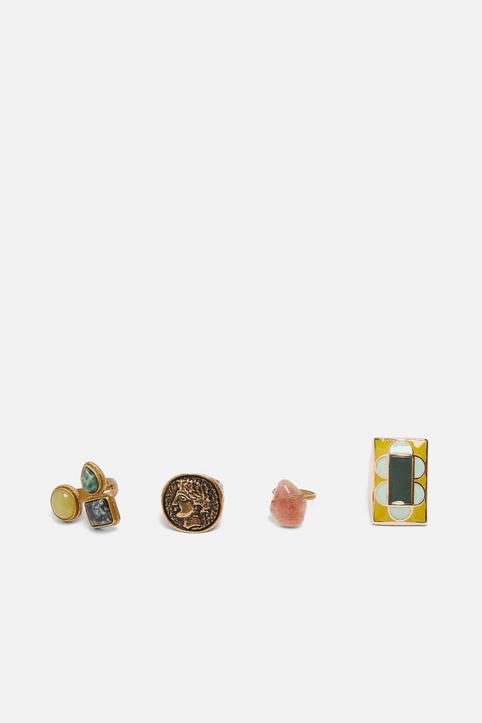 Zara Studio Beaded Rings