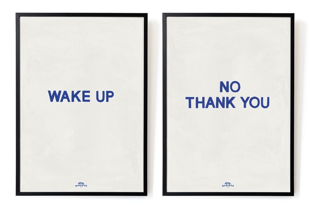 Wake Up - No, Thank You. The Blue Set