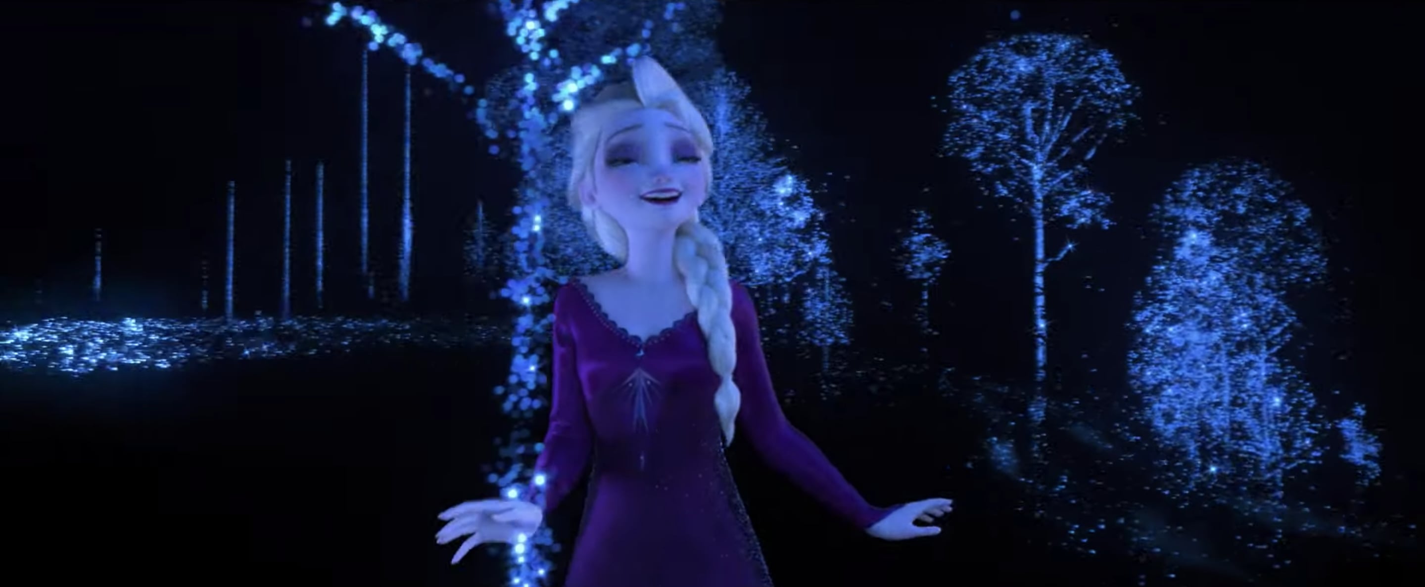 Watch Elsa Sing Frozen 2s Into The Unknown Video Popsugar Entertainment 4059