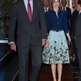 The Sold-Out Carolina Herrera Skirt Queen Letizia Can't Stop Wearing