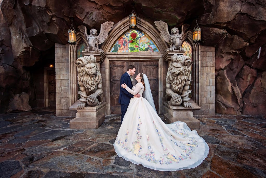 Disney Fairy Tale Wedding Shoot At Magic Kingdom