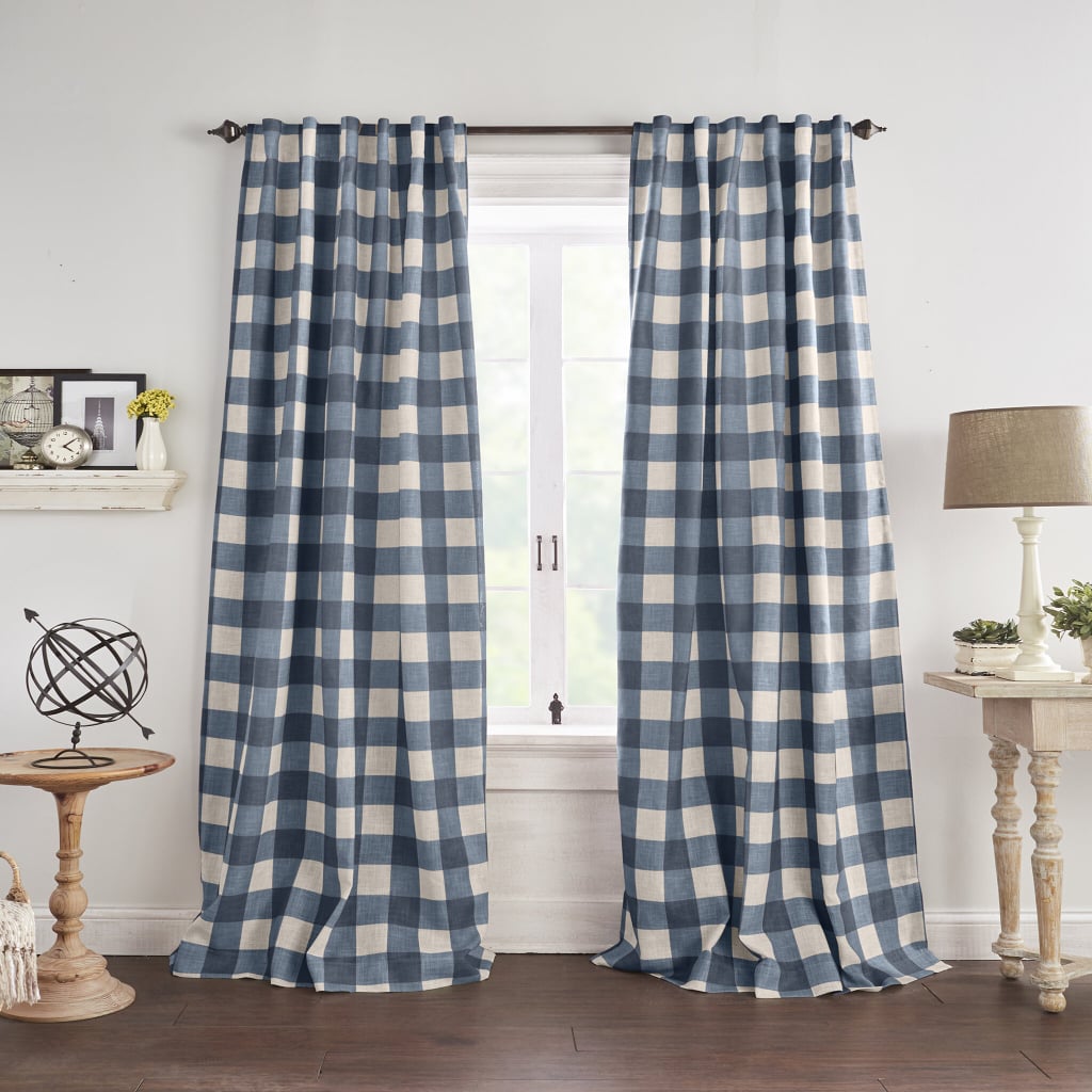 Conor Plaid Blackout Thermal Single Curtain Checkered Home Decor 2021