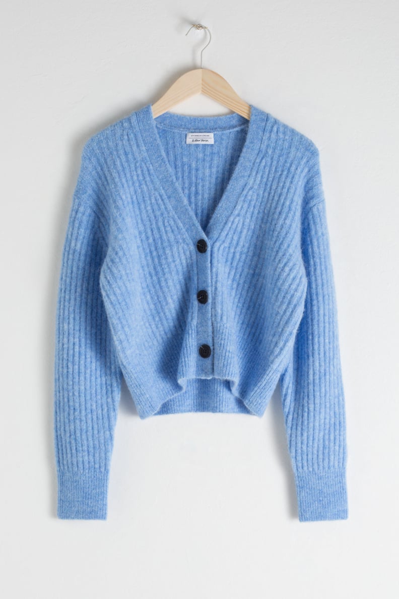 & Other Stories Wool Blend Cardigan