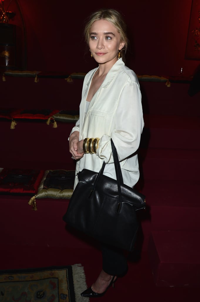 Ashley Olsen arrived at the H&M show on Wednesday night in Paris for Fashion Week.
Ashley Olsen arrived at the H&M show on Wednesday night in Paris for Fashion Week.