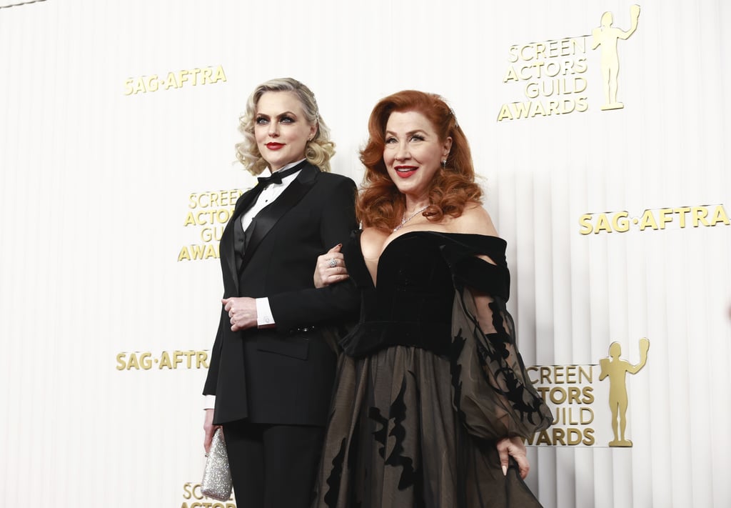 Lisa Ann Walter and Elaine Hendrix at the 2023 SAG Awards