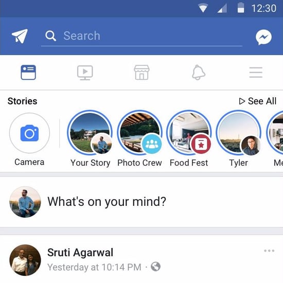 Facebook Stories Added to Messenger, Events, Groups, Pages