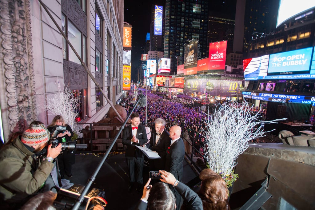 Same-Sex Wedding in Times Square on New Year's Eve