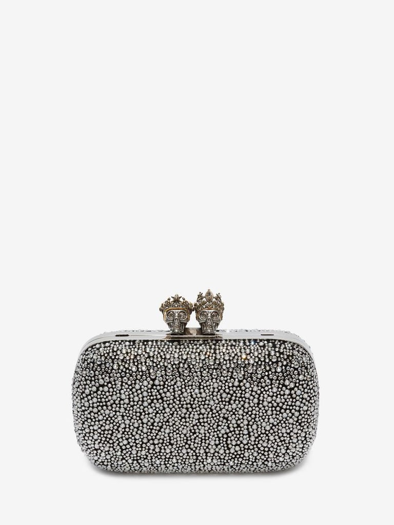 Alexander McQueen Queen and King Embellished Clutch ‎