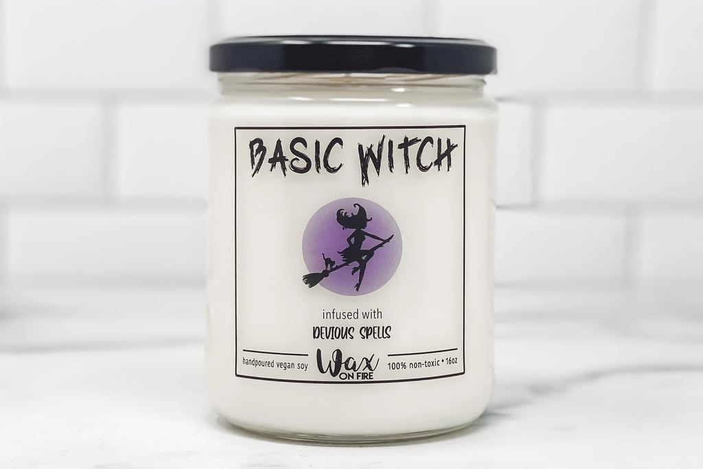 Basic Witch Halloween Candle
