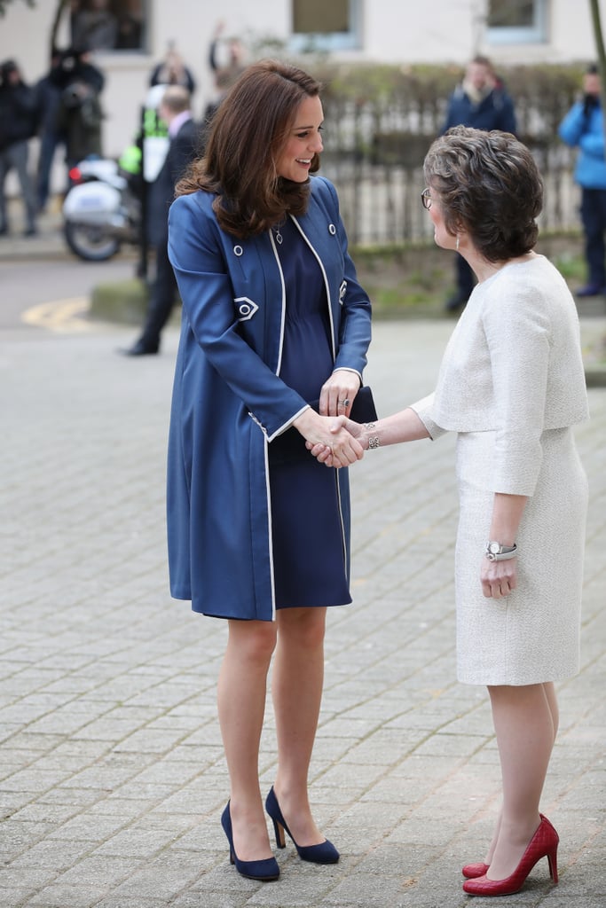 Kate Middleton Visits London Hospital February 2018