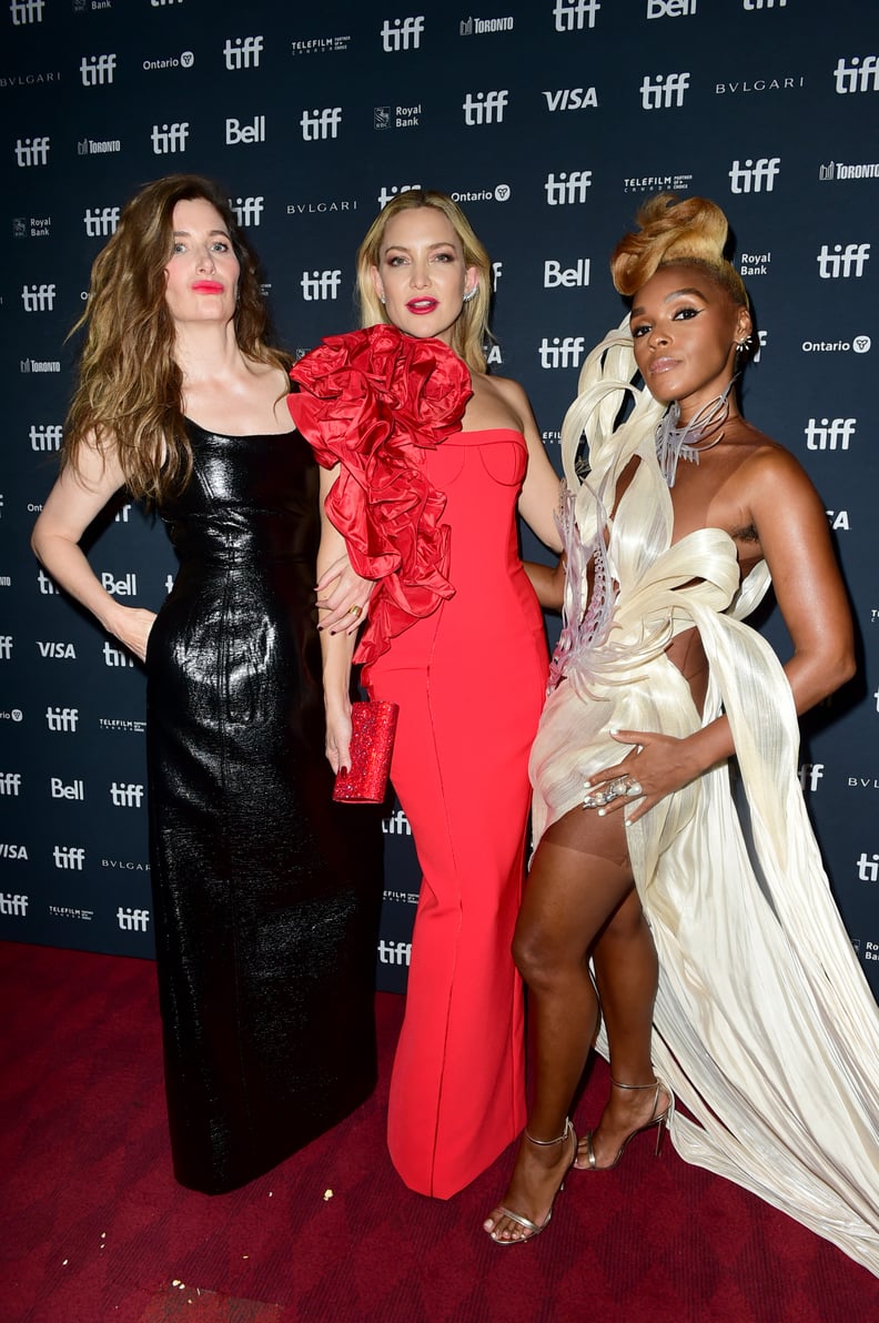 Kathryn Hahn, Kate Hudson, and Janelle Monáe at the 2022 Toronto International Film Festival