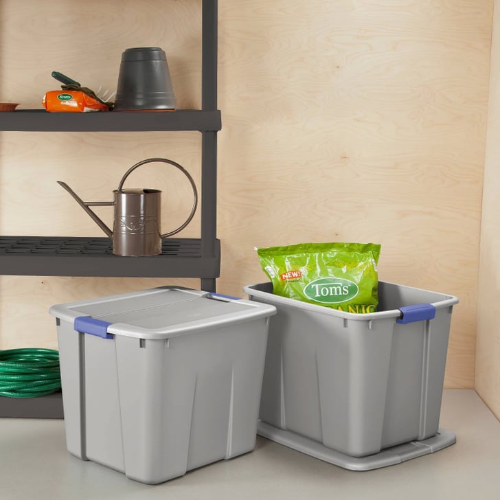 TwentyGallon Latching Utility Storage Tubs and Totes Dorm Room