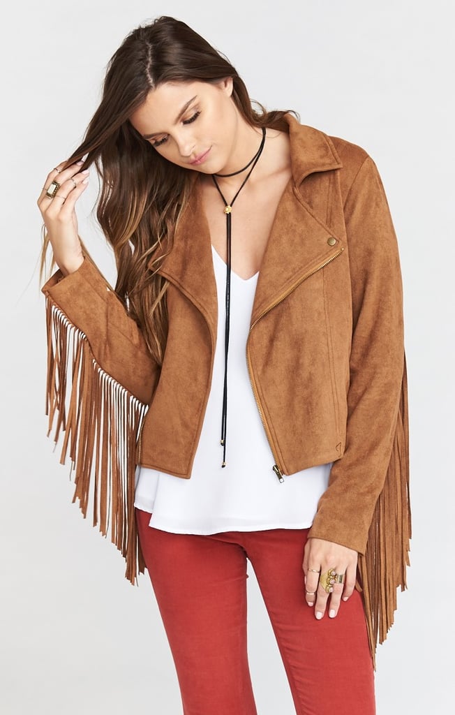 Show Me Your Mumu Ojai Fringe Jacket Penny Faux Suede ($172)