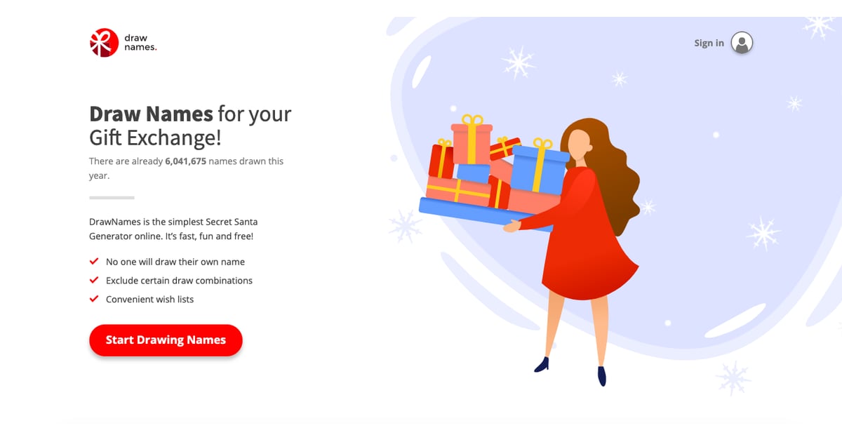 Draw Names | Best Secret Santa Picker Websites | POPSUGAR Tech Photo 5
