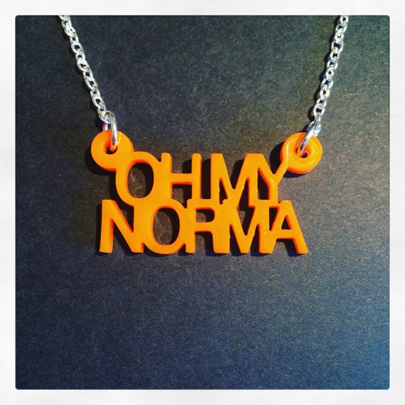 Orange Is the New Black Necklace