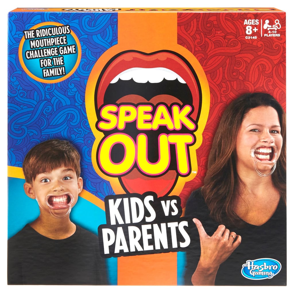 Hasbro Speak Out Kids Vs Parents Board Game