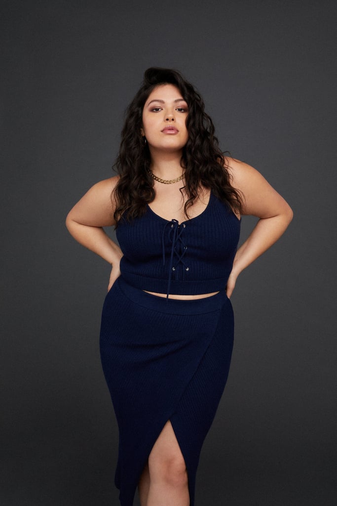 Good American Off Site Knit Top