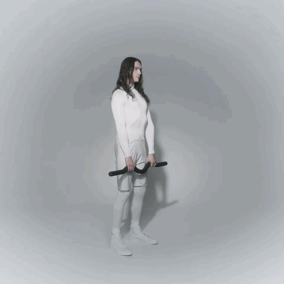 Bala Beam Exercise: Deadlift