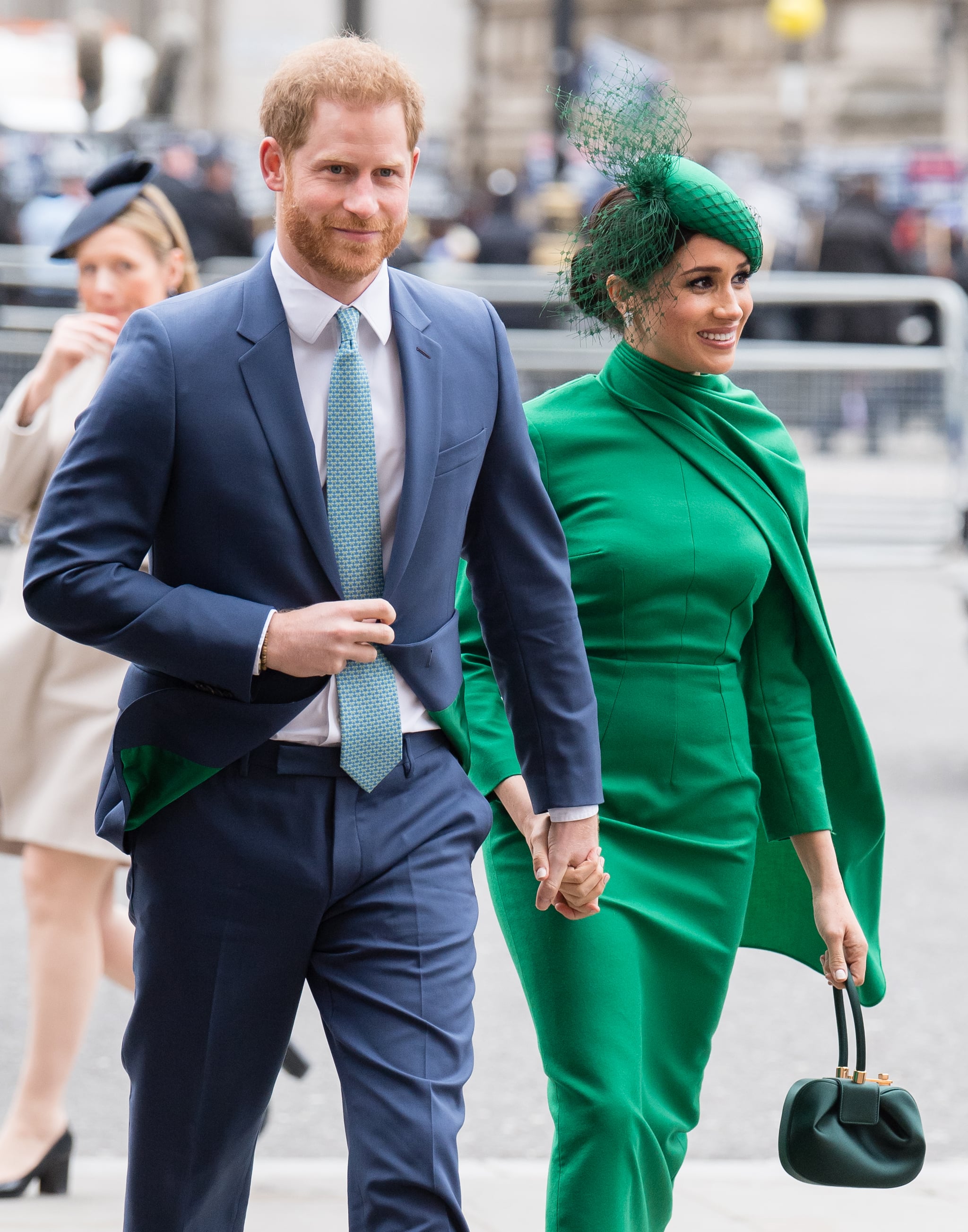 LONDON, ENGLAND - MARCH 09:  Prince Harry, Duke of Sussex and Meghan, Duchess of Sussex attend the Commonwealth Day Service 2020 on March 09, 2020 in London, England. (Photo by Samir Hussein/WireImage)