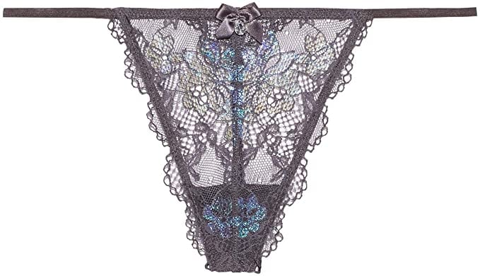 Savage x Fenty Living in The Clouds Iridescent Lace G-String