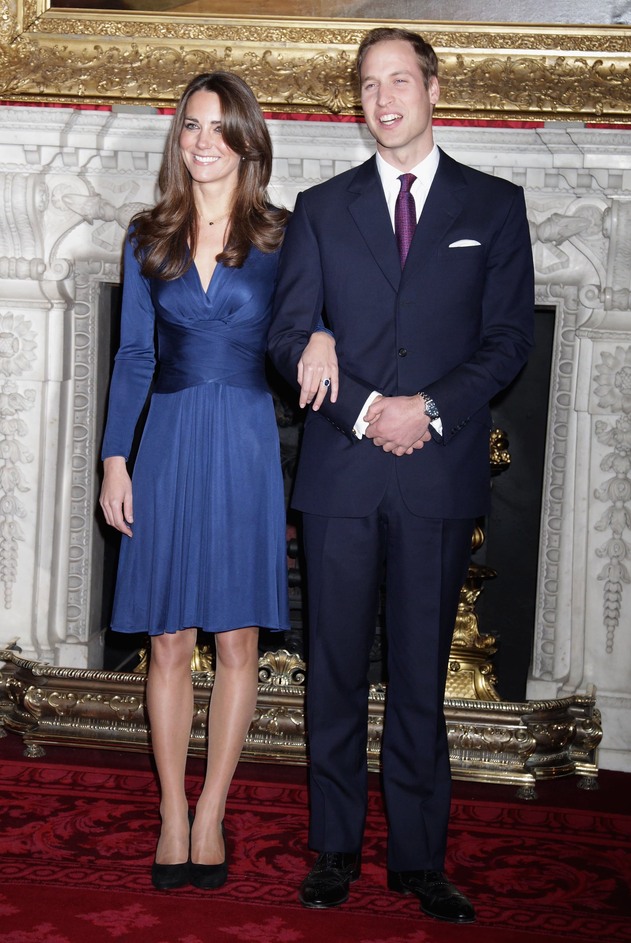 Kate Middleton S Engagement Ring Popsugar Fashion