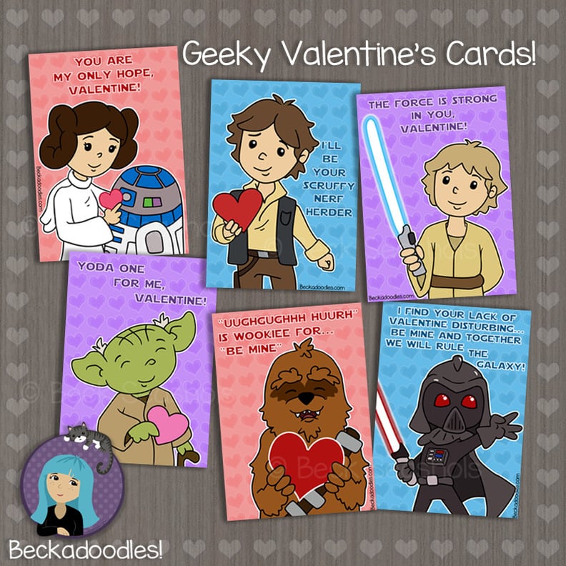 Star Wars Cutie Valentines