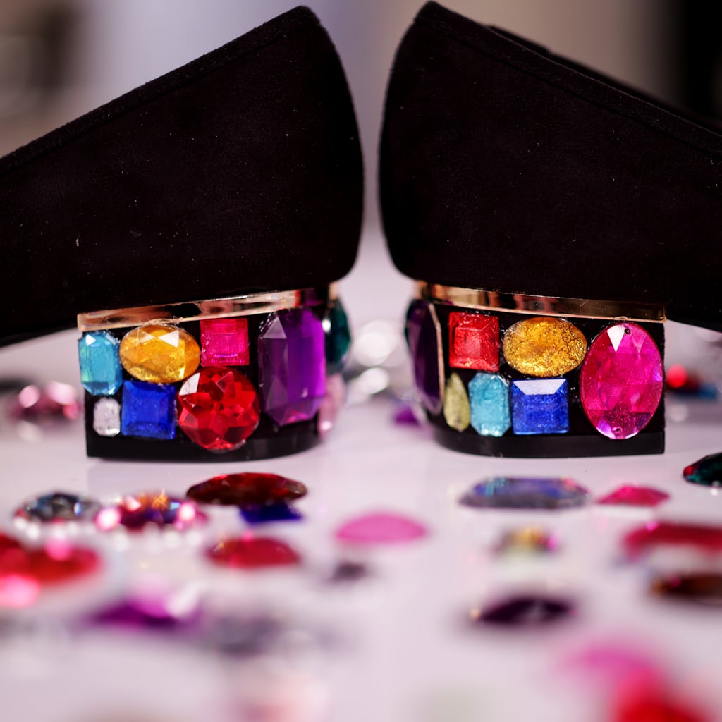 DIY Gemstone Heels!